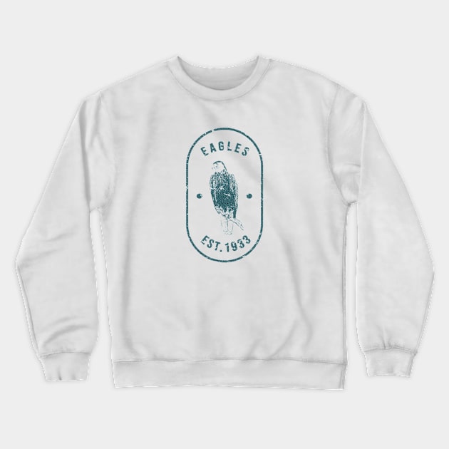 EAGLES SINCE 1933 Crewneck Sweatshirt by elmejikono